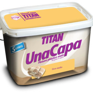 TITAN UNA CAPA OCRE MEDIO 6333 5L $$