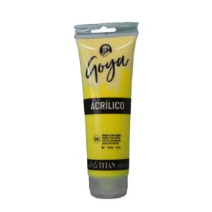 TITAN ACRILICO ESTUDIO GOYA AMARILLO GOYA MEDIO Nº28 230ML