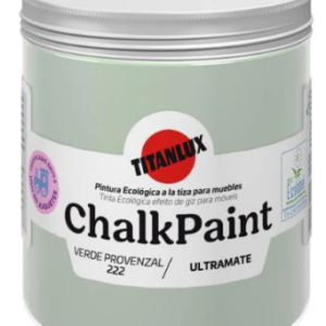 TITAN CHALK PAINT ULTRA MATE VERDE PROVENZAL Nº222 750ML