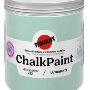 TITAN CHALK PAINT ULTRA MATE VERDE MINT Nº223 750ML