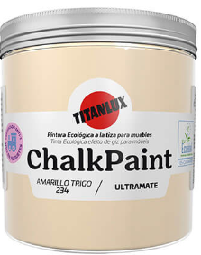 TITAN CHALK PAINT ULTRA MATE AMARILLO TRIGO Nº234 750ML
