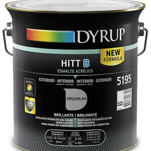 DYRUP HITT B ESMALTE AL AGUA BRILLANT VERDE BOTELLA 750ML$$
