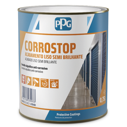 DYRUP CORROSTOP LISO BRILLANTE GRIS PERLA 5L $$