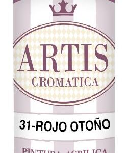 DAYKA PINTURA ACRILICA ARTIS 60ML ARTIS31 ROJO OTOÑO