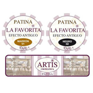 DAYKA PATINA "LA FAVORITA" NEGRA ARTPT2