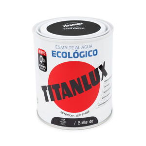 TITAN TITANLUX ESM. ECOLOGICO BRILL. NEGRO 567 750ML