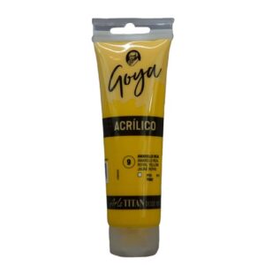 TITAN ACRILICO ESTUDIO GOYA AMARILLO REAL Nº9 125ML