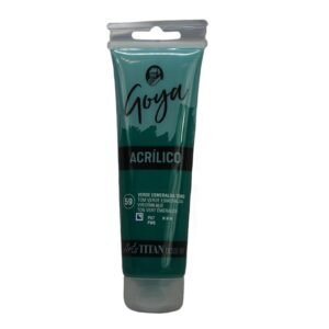 TITAN ACRILICO ESTUDIO GOYA VERDE ESMERALDA Nº59 125ML
