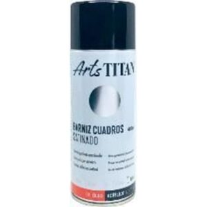 TITAN SPRAY BARNIZ CUADROS SATINADO 400ML