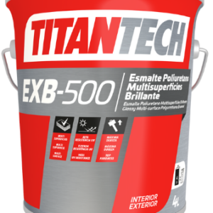 TITANTECH POLIURETANO BRILLANT EXB-500 BASE BLANCA 4L(A+B)(5810574)