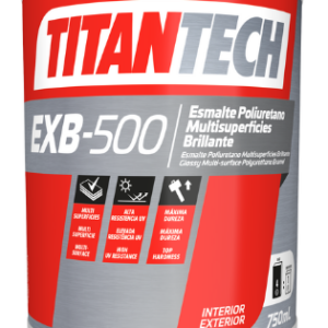 TITANTECH POLIURETANO BRILLANT EXB-500 BASE BLANCA 750ML(5810360)(A+B)