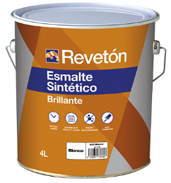 REVETON ESMALTE SINTETICO BTE BLANCO 600 4L
