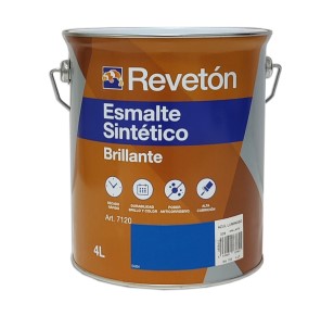 REVETON ESMALTE SINTETICO BTE AZUL LUMINOSO 039 4L