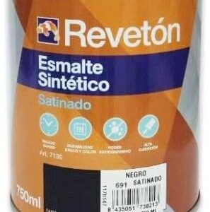REVETON ESMALTE SINTETICO SDO NEGRO 750ML