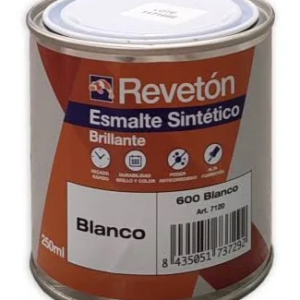 REVETON ESMALTE SINTETICO BTE BLANCO 600 250ML