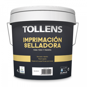 TOLLENS IMPRIMACIÓN SELLADORA AGUA BLANCO 4L