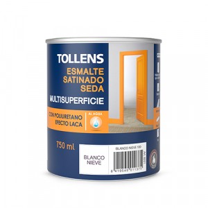 TOLLENS ESMALTE SATINADO SEDA BLANCO NIEVE 750ML