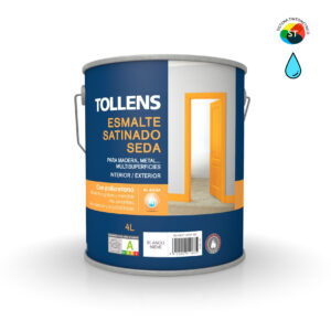 TOLLENS ESMALTE SATINADO SEDA BLANCO NIEVE 4L