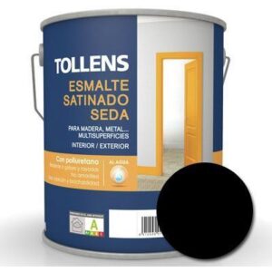 TOLLENS ESMALTE SATINADO SEDA NEGRO 4L