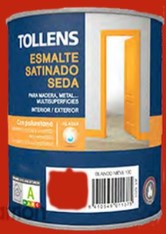 TOLLENS ESMALTE SATINADO SEDA AMAPOLA 750ML