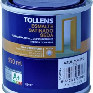 TOLLENS ESMALTE SATINADO SEDA AZUL MARINO 250ML