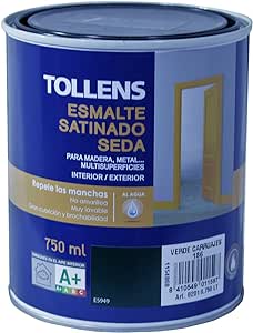 TOLLENS ESMALTE SATINADO SEDA VERDE CARRUAJES 750ML