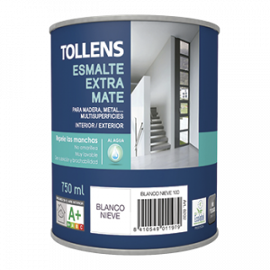 TOLLENS ESMALTE EXTRA MATE BASE TR 698ML