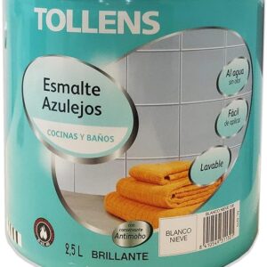 TOLLENS ESMALTE AZULEJOS BTE BASE BL 2,5L