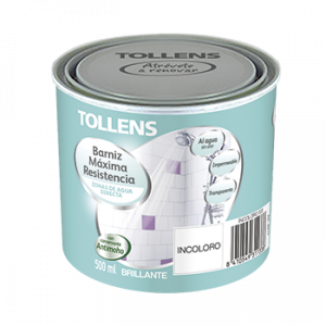 TOLLENS BARNIZ MAX RESISTENCIA BTE INCOLORO 500ML
