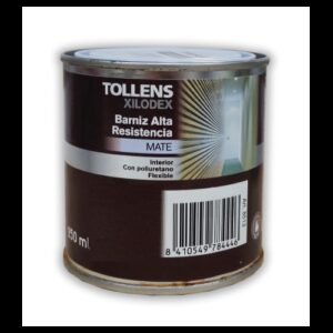 TOLLENS BARNIZ ALTA RESIS MATE INCOL/B TR 250ML