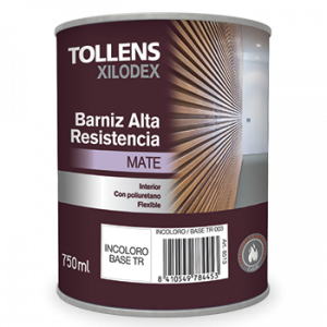 TOLLENS BARNIZ ALTA RESIS MATE INCOL/B TR 750ML