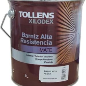 TOLLENS BARNIZ ALTA RESIS MATE INCOL/B TR 4L