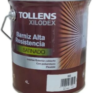 TOLLENS BARNIZ ALTA RESIS SDO INCOLORO 4L