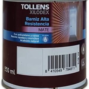 TOLLENS BARNIZ ALTA R AGUA MAT INCOL/B TR 250ML