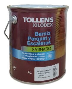 TOLLENS BARNIZ PARQUET ESCALER AGUA SDO INCOLORO 4L