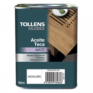 TOLLENS ACEITE DE TECA INCOLOR 4L