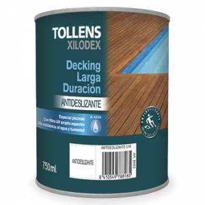 TOLLENS DECKING LARGA DURACIÓN AGUA ANTIDESLIZ INC 4L