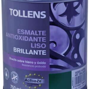 TOLLENS ESMALTE ANTIOX LISO BTE VERDE HIERBA 750ML