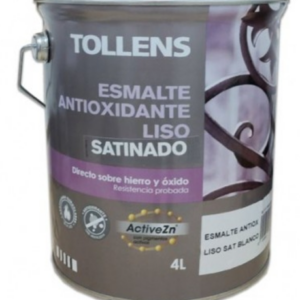 TOLLENS ESMALTE ANTIOX LISO SDO BLANCO 4L