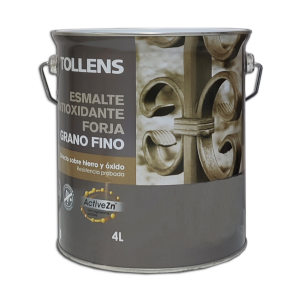 TOLLENS ESM FORJA GRANO FINO GRIS PLATA 4L